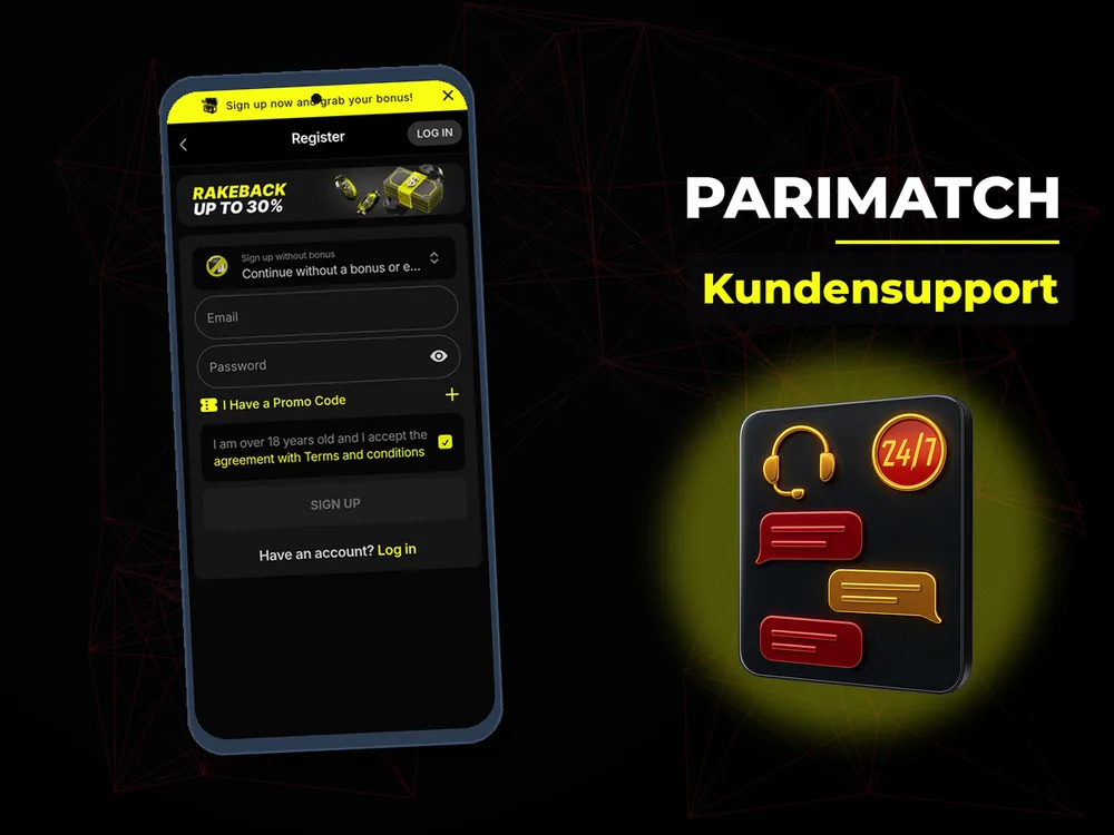 parimatch - Kundensupport