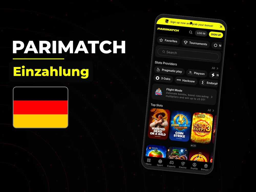 parimatch - Einzahlung
